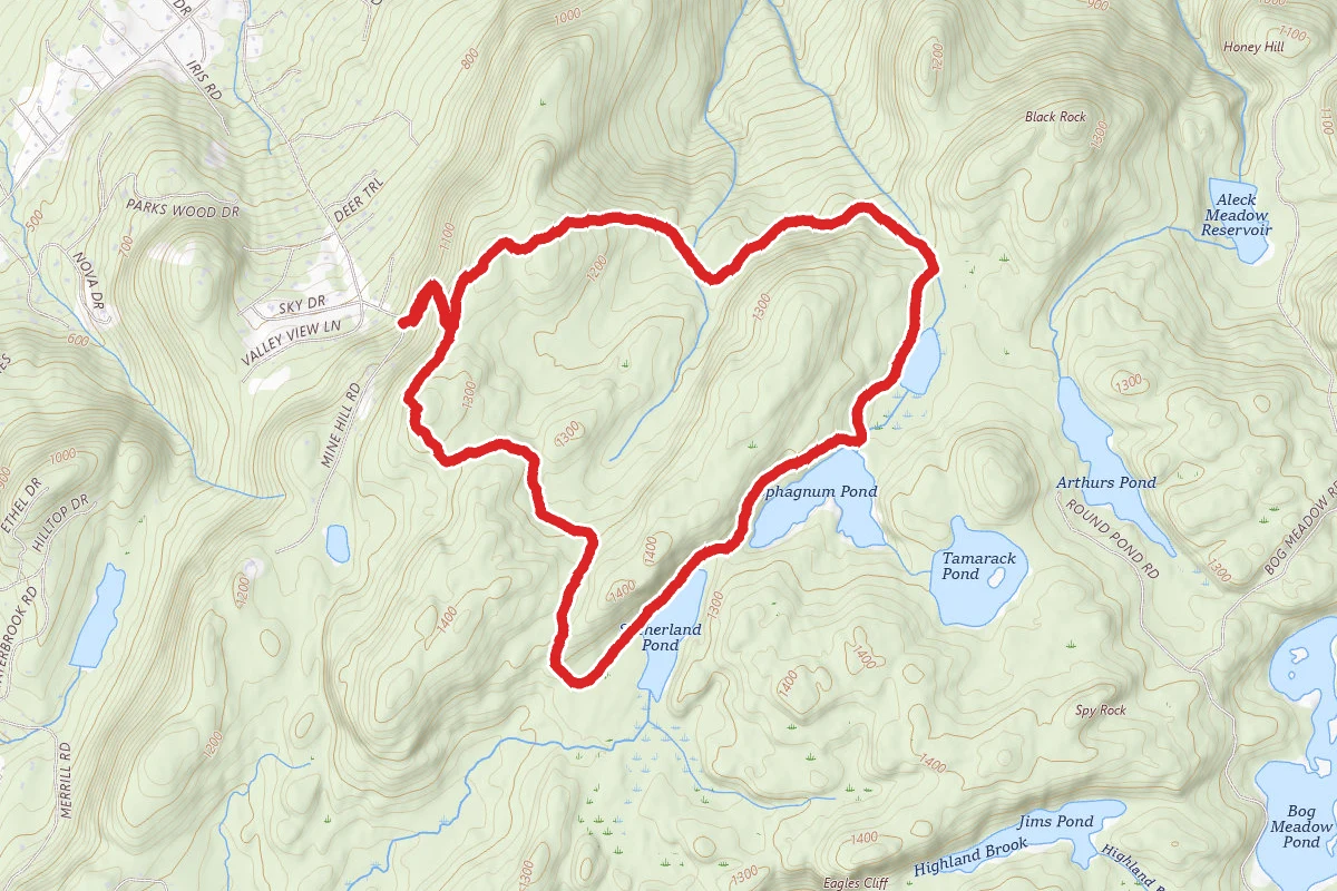 Sackett, Sutherland Road, and Split Rock Loop