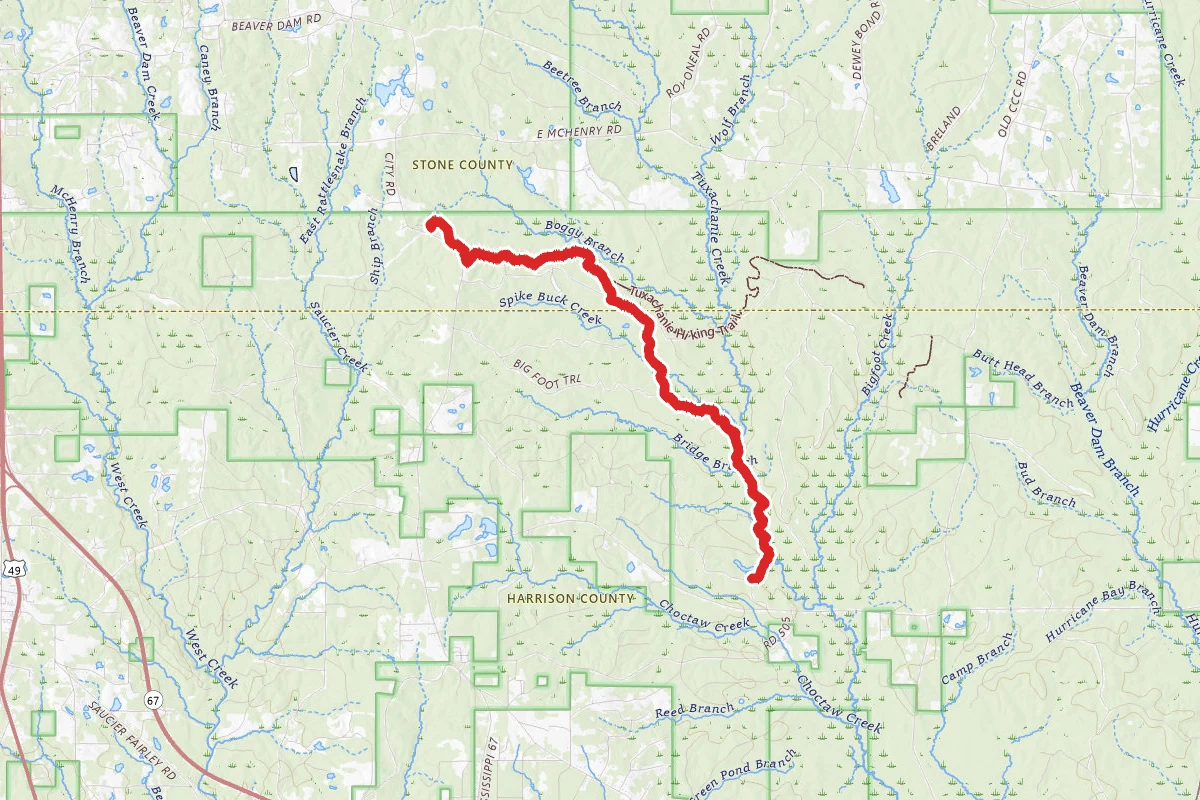 Tuxachanie Trail