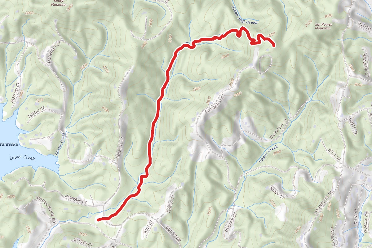 Middle Creek Equestrian Trail
