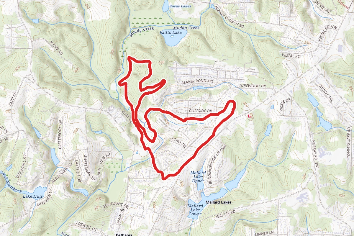 Long Creek Park Trail