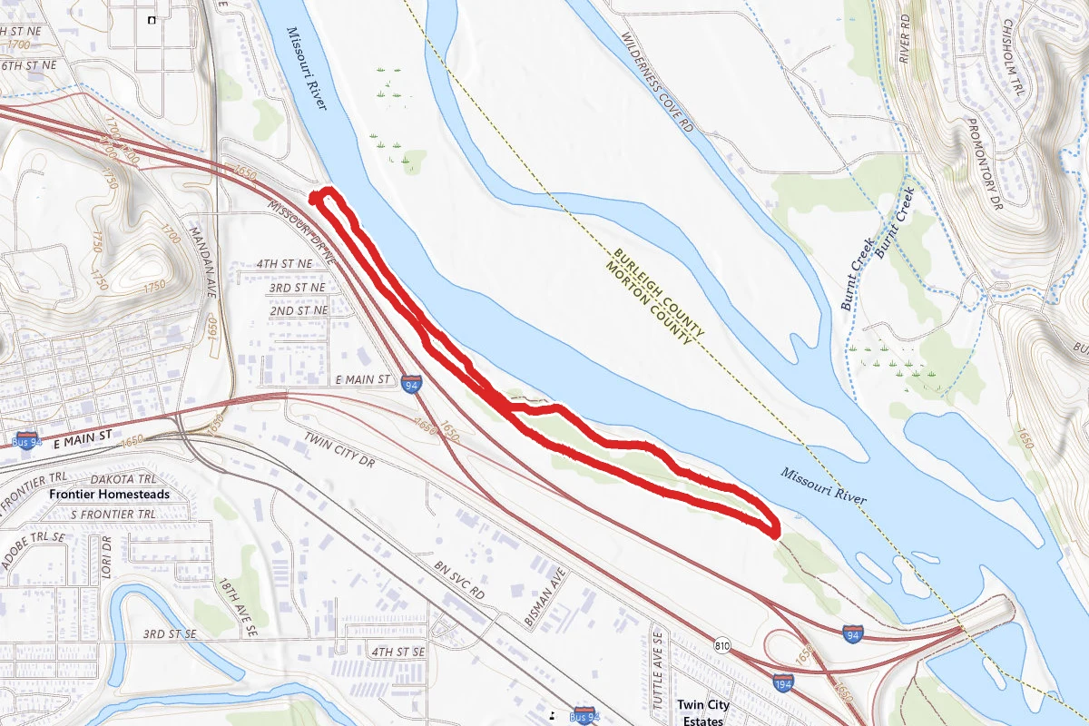 Missouri River Natural Area Trail