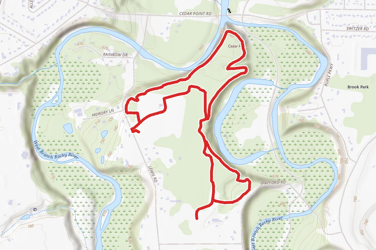 Bridle Trail RR3 and Cedar Point Loop Trail