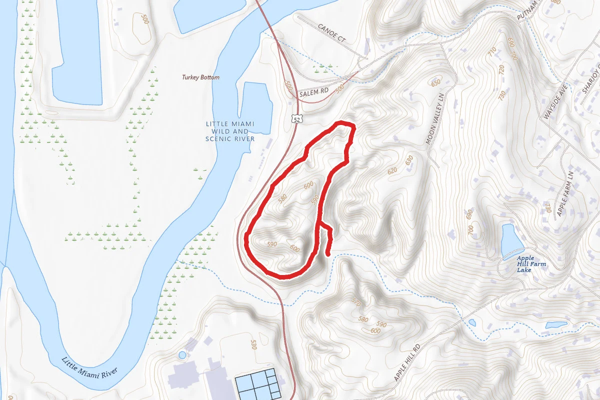 California Woods Junction Trail Loop