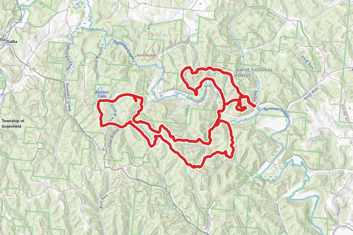 Symmes Creek Trail and Morgan Sisters Trail Loop