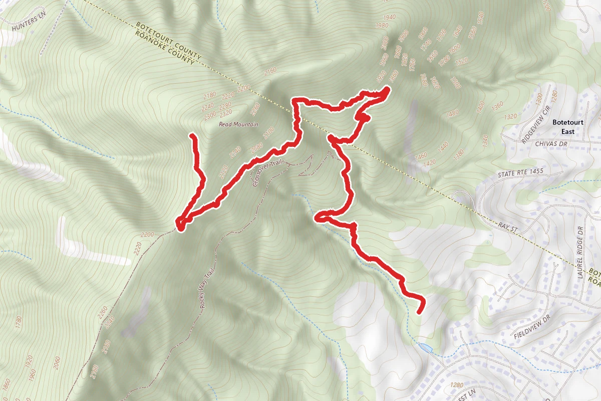 Buzzard Rock at Read Mountain