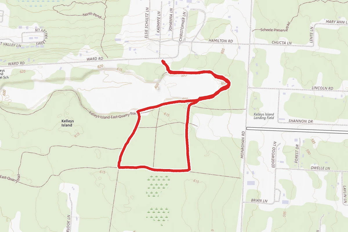 Quarry Rim Trail Loop