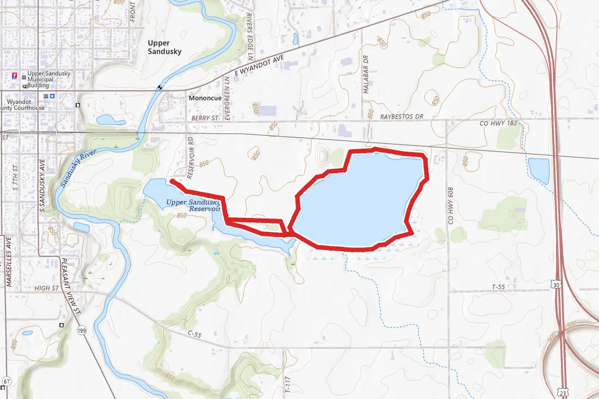 Upper Sandusky Reservoir Trail