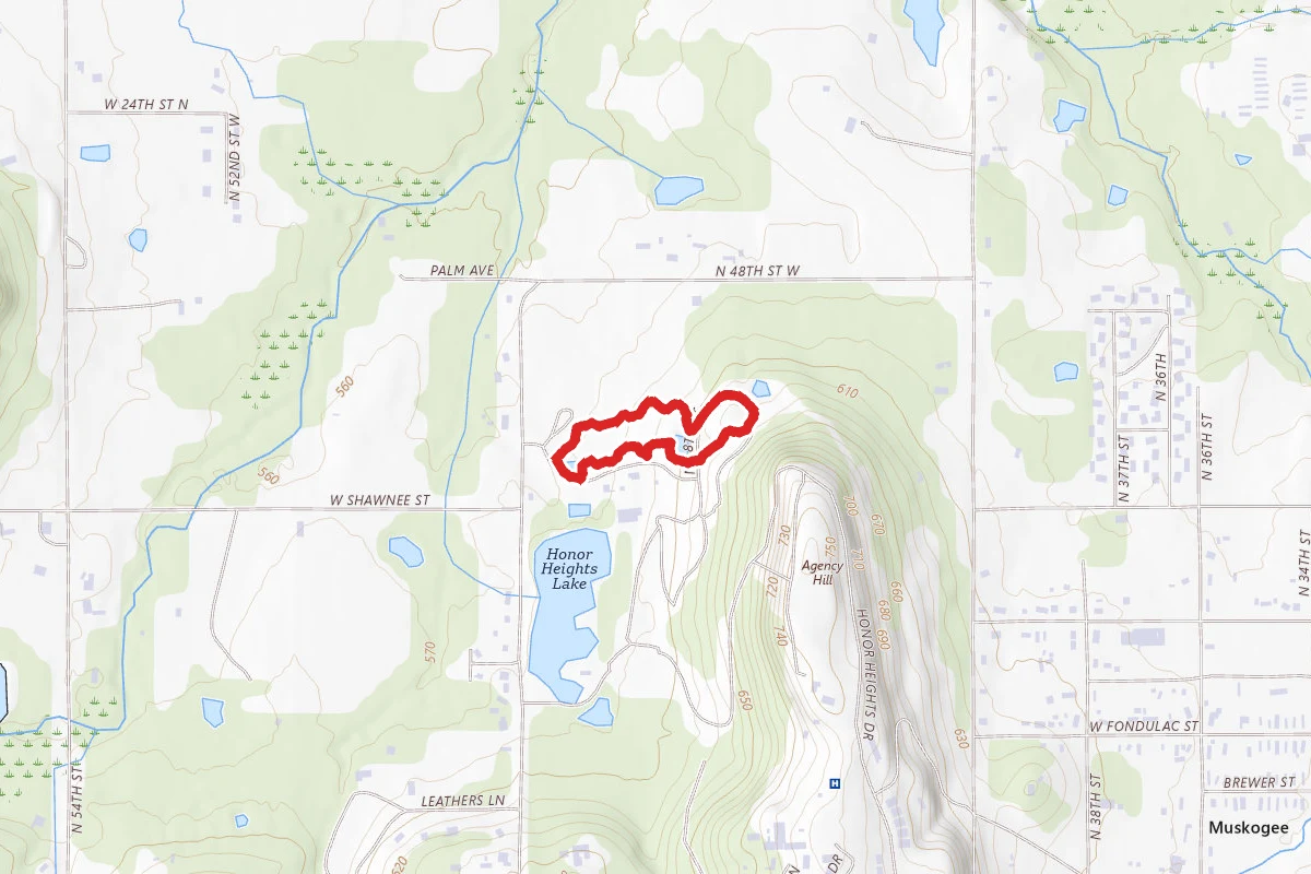 C. Clay Harrell Arboretum Loop