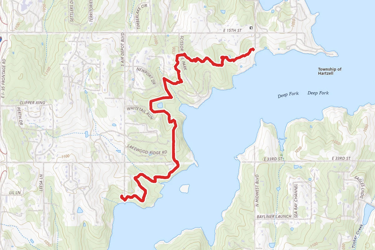 Lake Arcadia Equestrian Trail