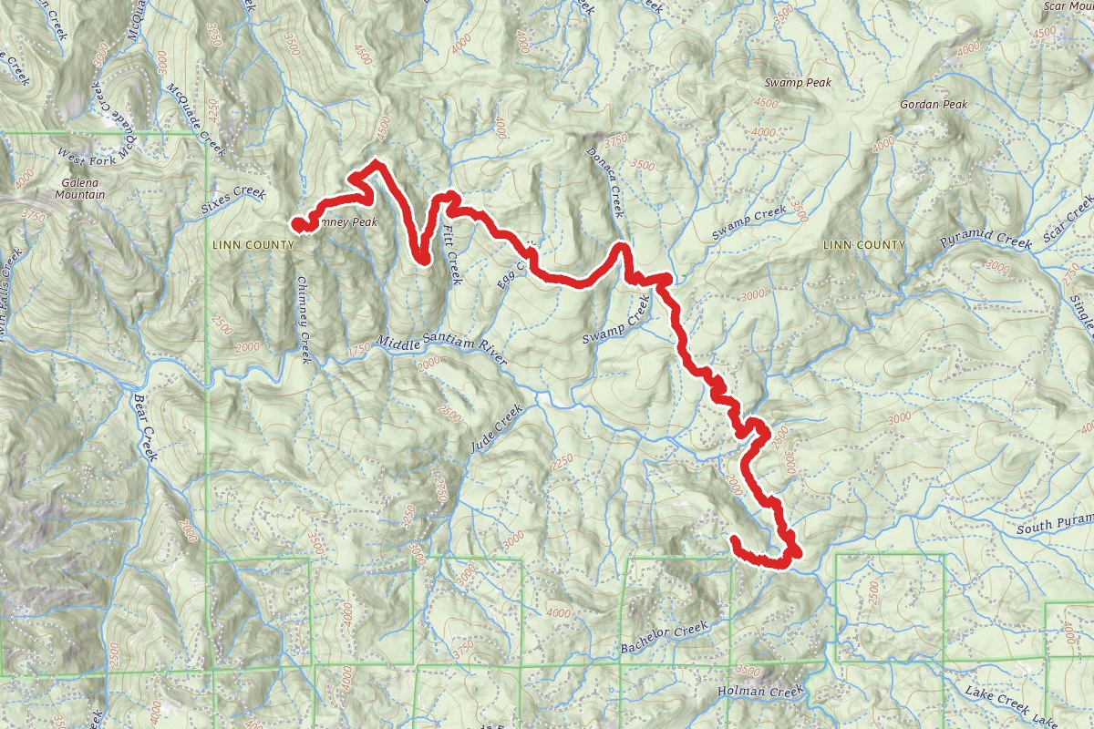 Chimney Peak Trail