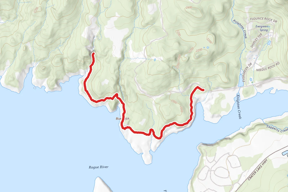 Blue Grotto Trail