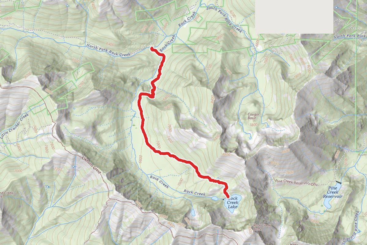 Rock Creek Lake Trail