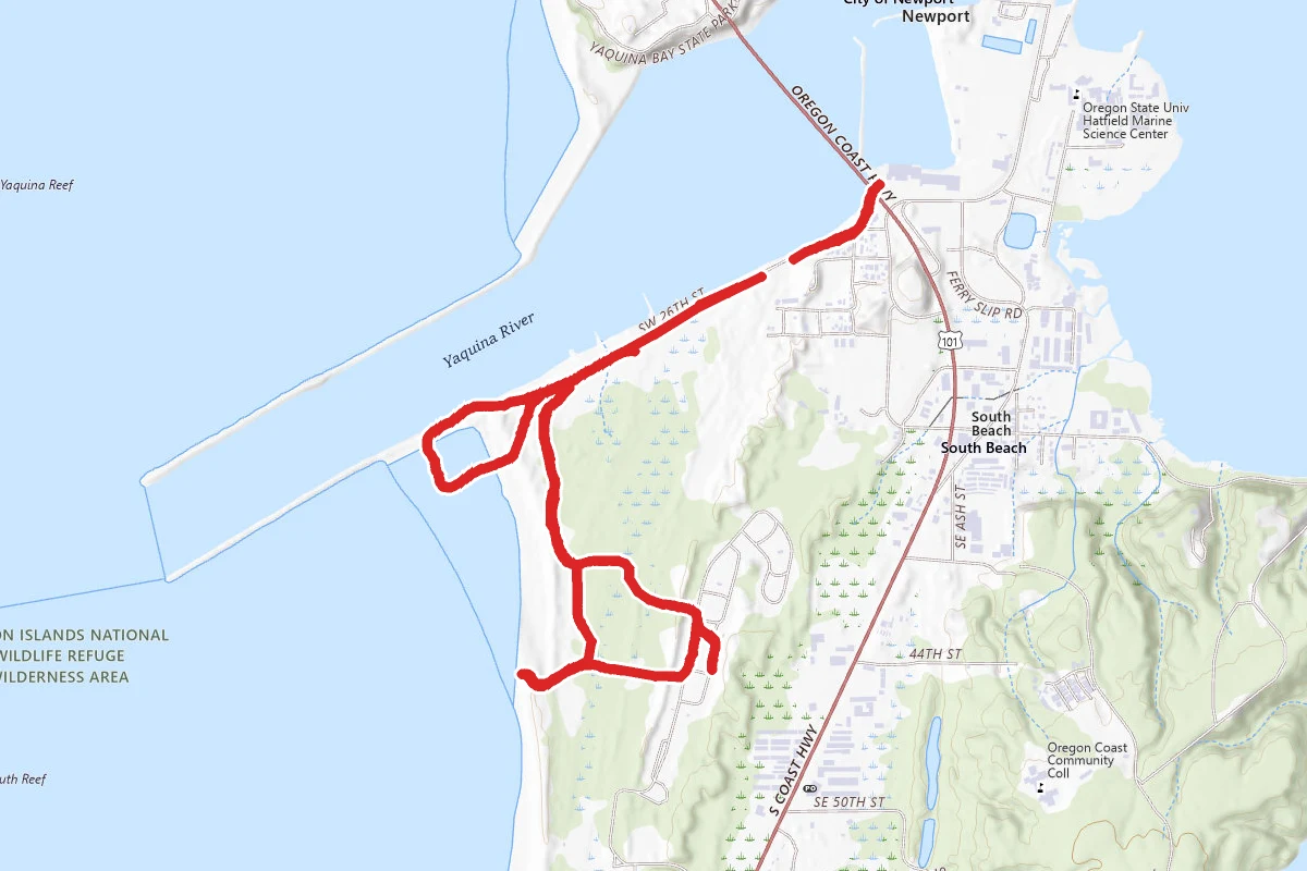 South Beach State Park Trail