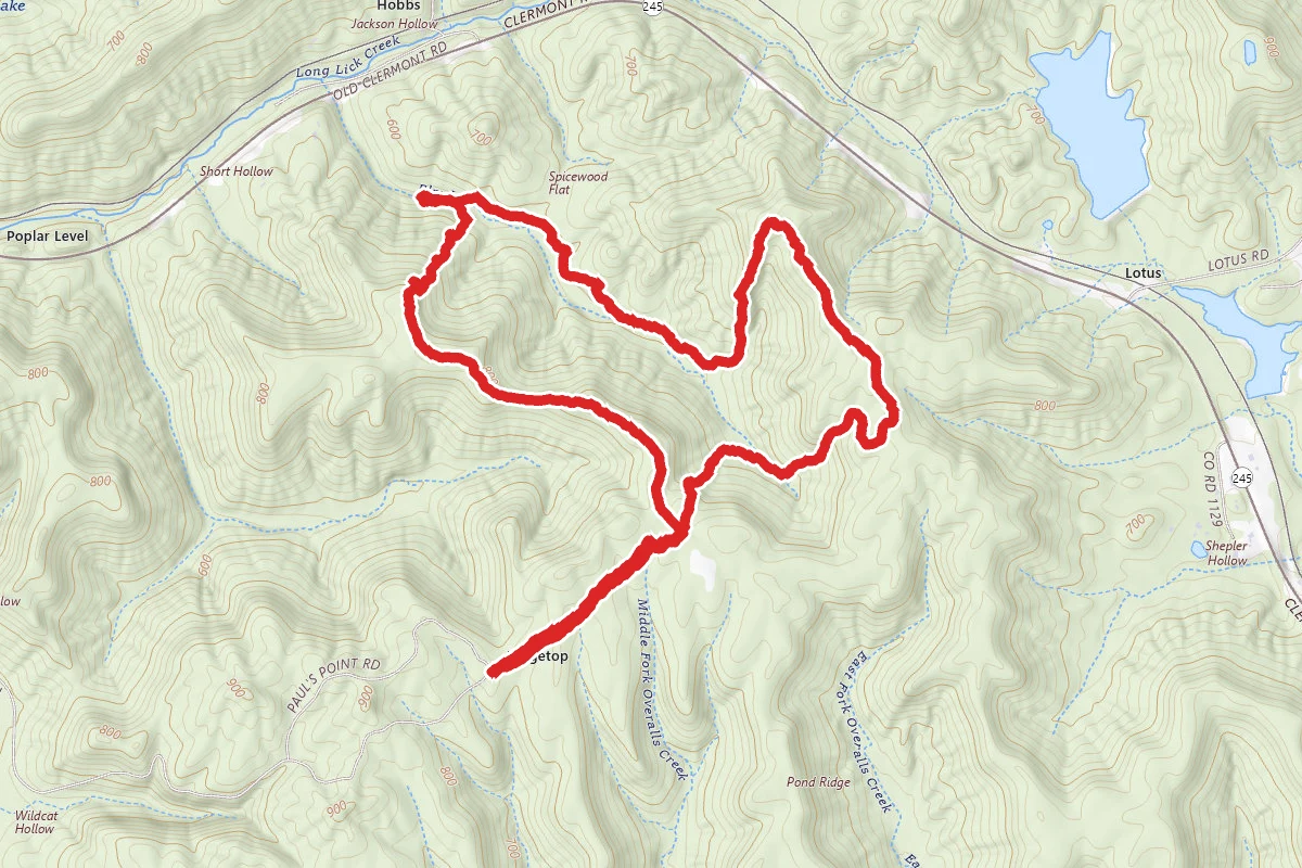 Elm Lick Trail