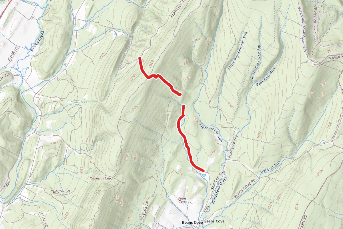 Evitts Mountain Trail