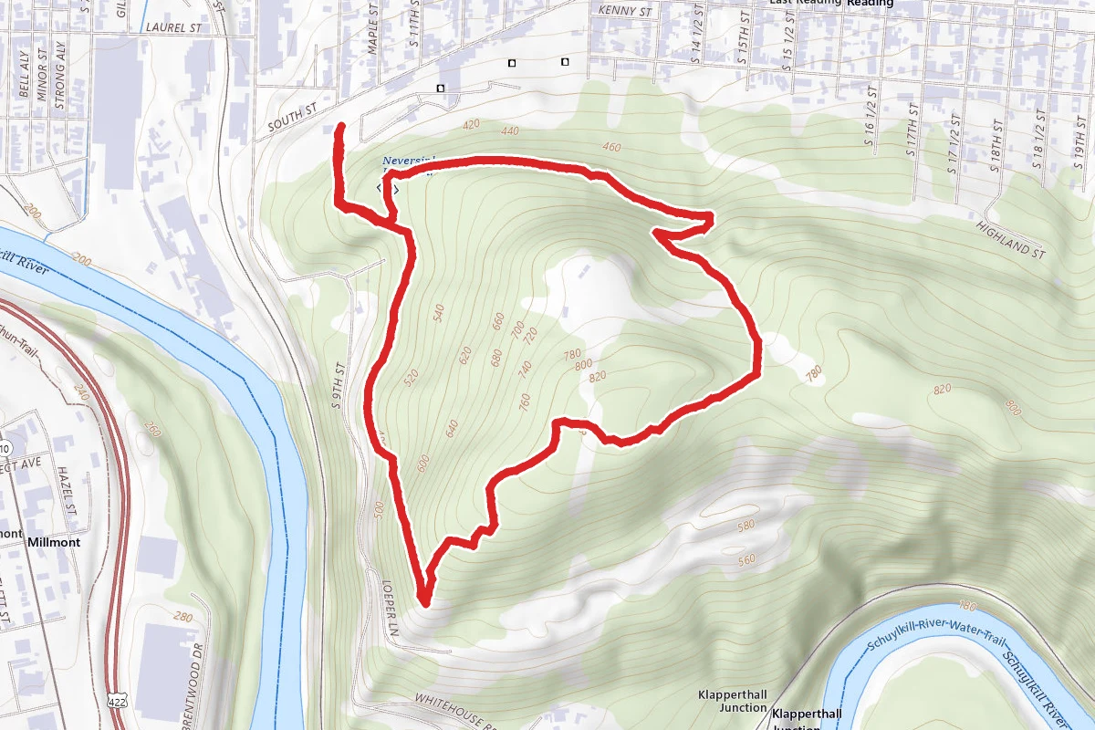 West Woodland and West Valley Trails Loop
