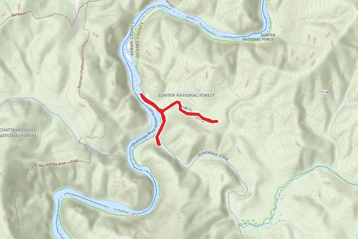 Whetstone Falls Trail