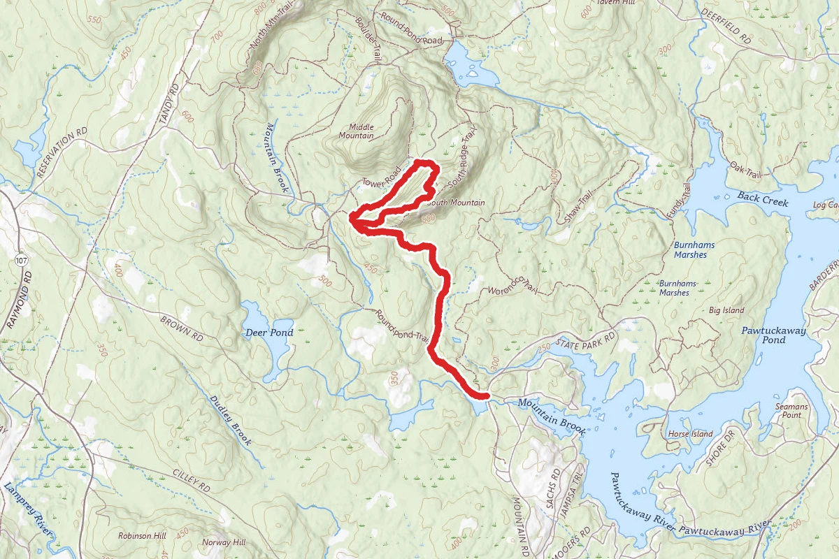 South Mountain Lookout Tower Trail