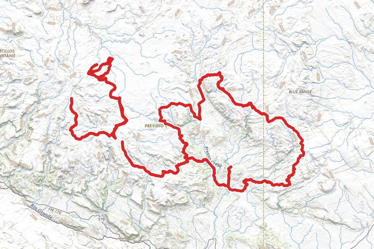 Big Bend Ranch OHV Trail