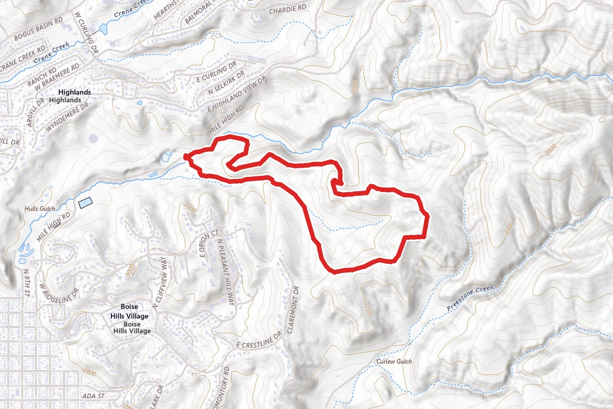 Red Cliffs Nature Center Trail