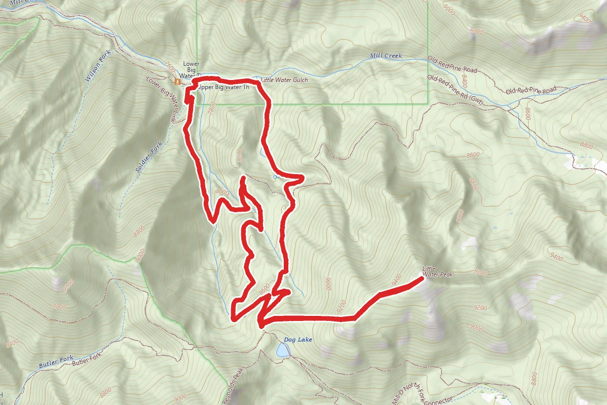 Little Water Peak Trail