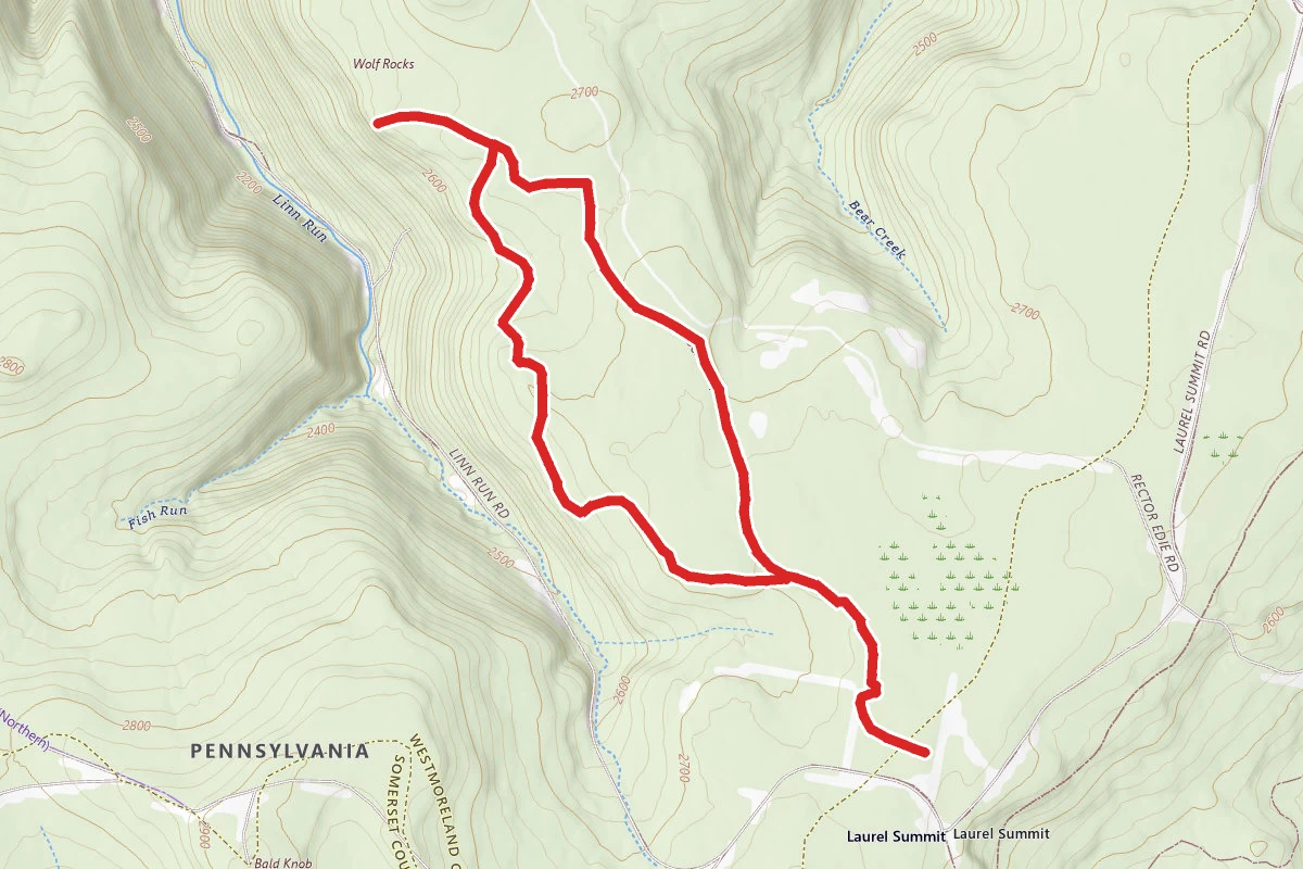 Wolf Rocks Trail