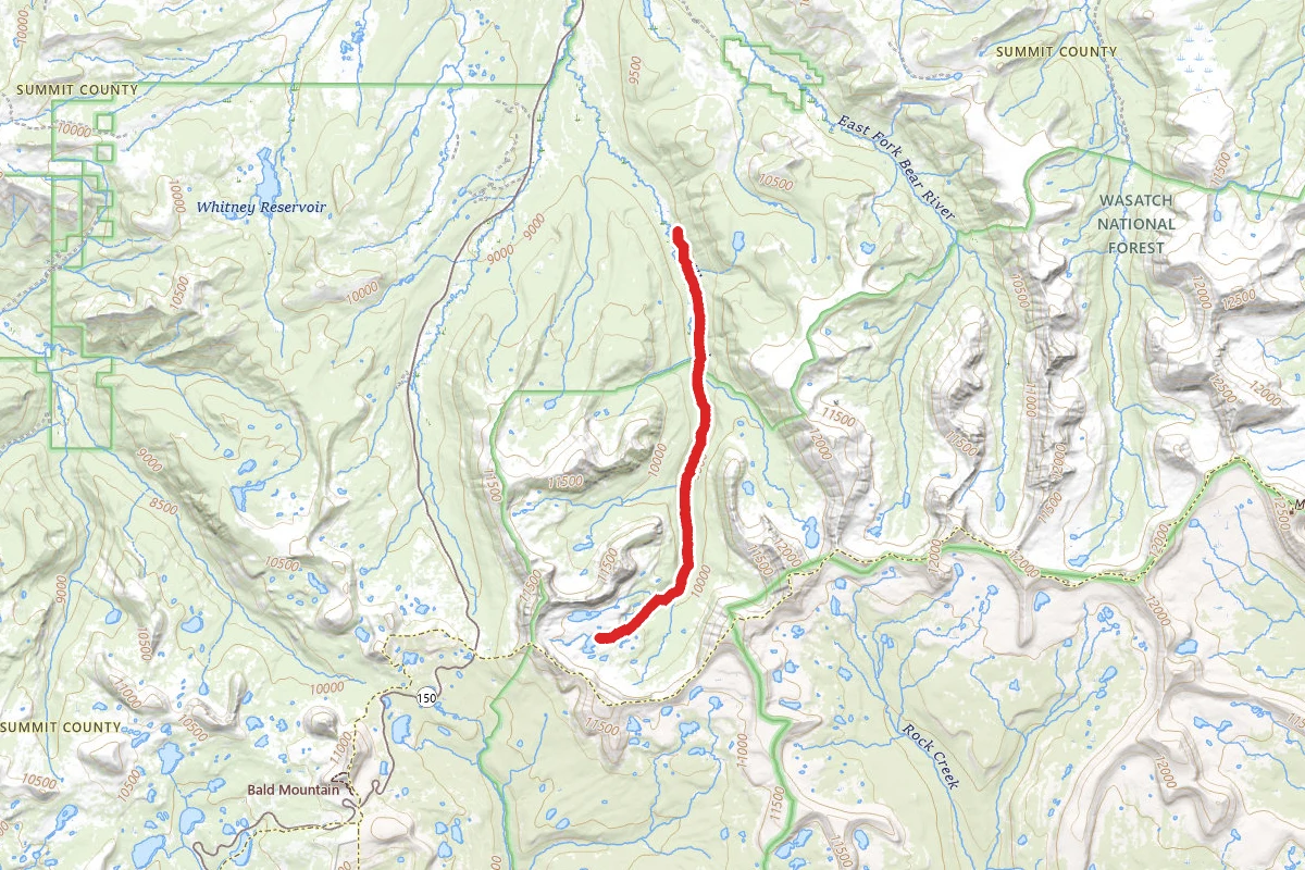 Christmas Meadows to Ryder Lake