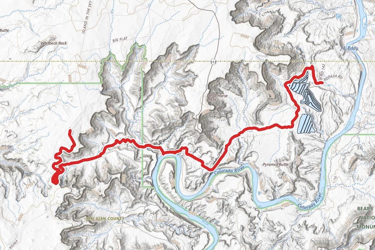 Potash Road OHV Trail