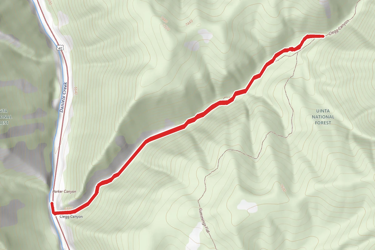 Clegg Canyon Trail