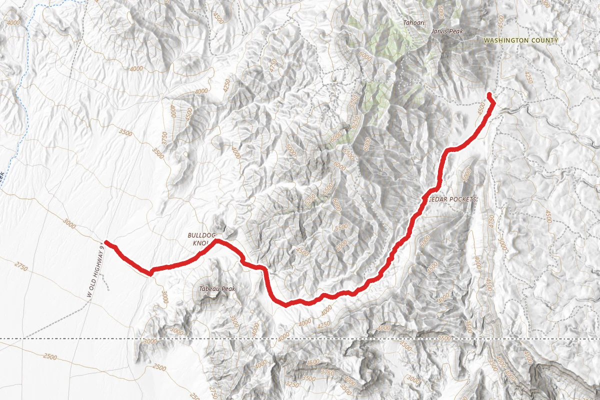 Mojave Desert and Joshua Tree Road Scenic Backway OHV Trail