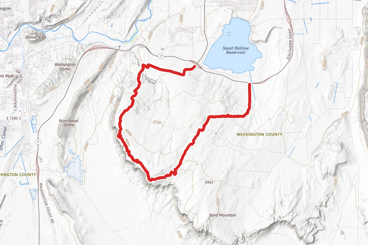 Sand Hollow Reservoir OHV Trail