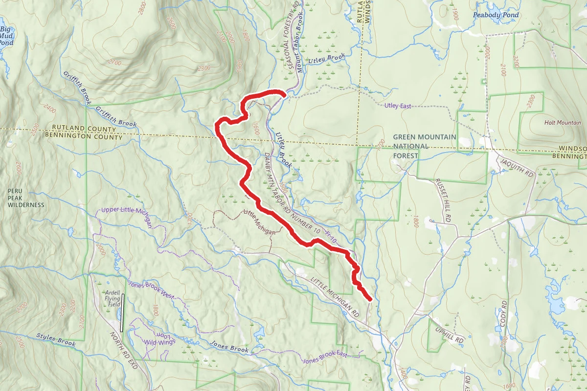 Utley Brook Trail