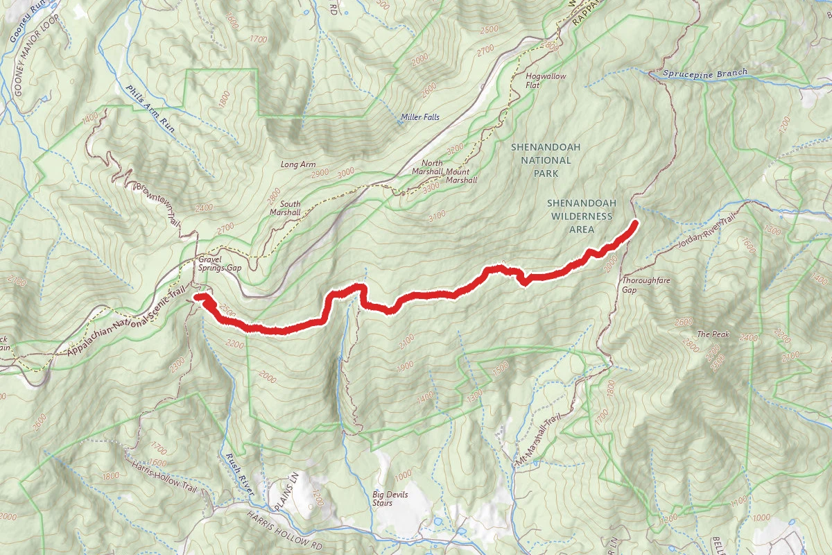 Shenandoah Bluff Trail