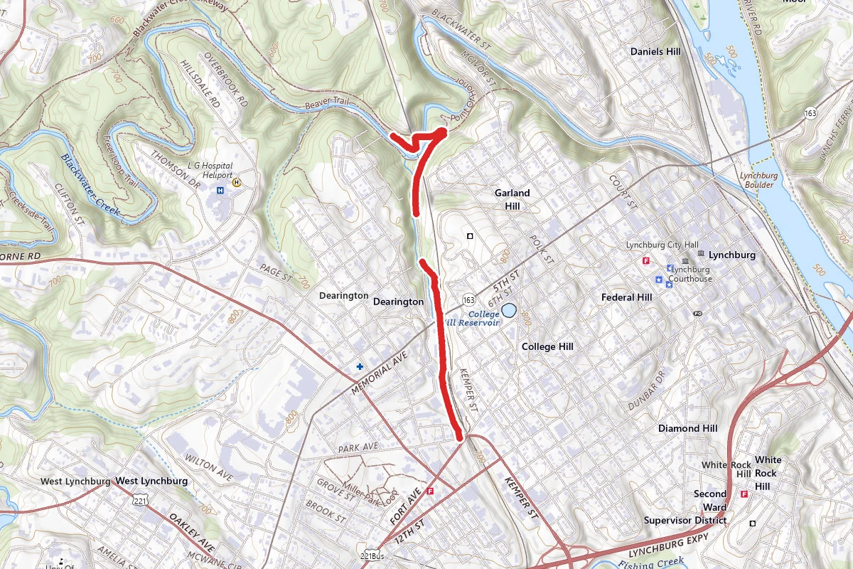 Kemper Station Trail