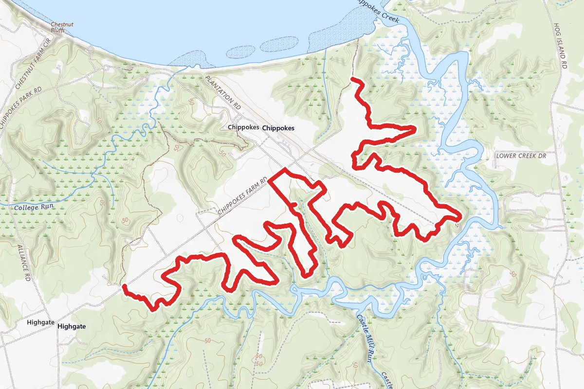 Chippokes Creek Equestrian Trail