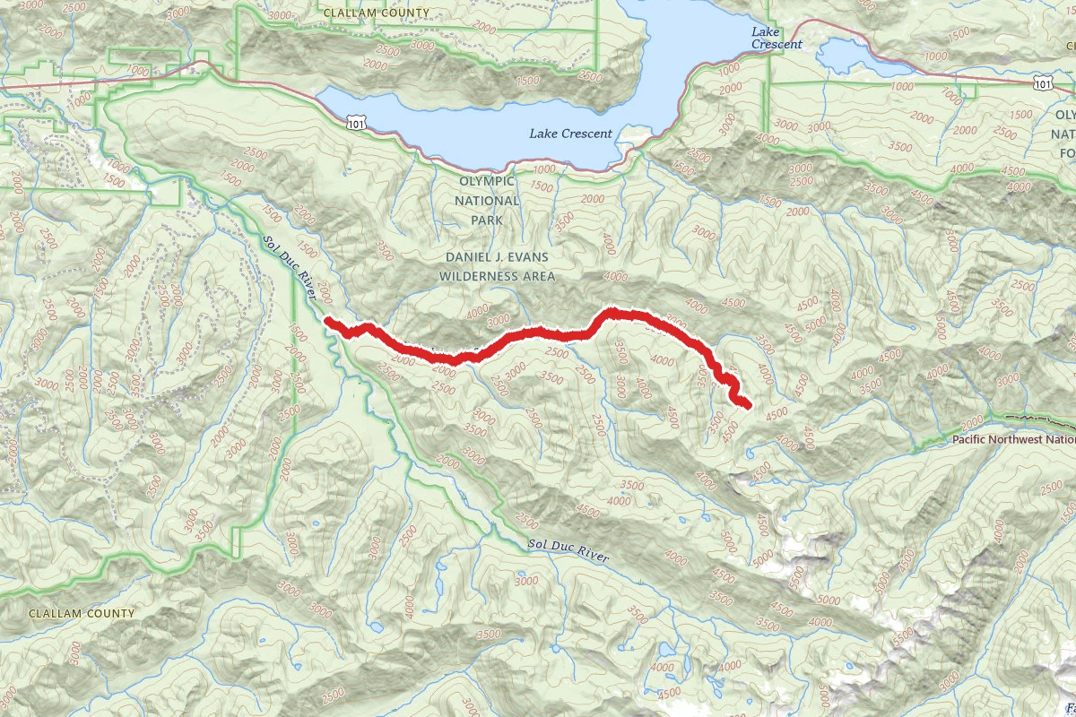 North Fork of the Sol Duc Trail