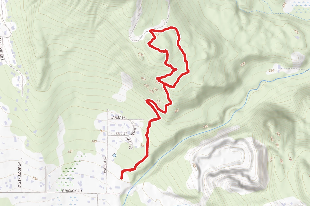 Upper and Lower Surfer's Way Loop