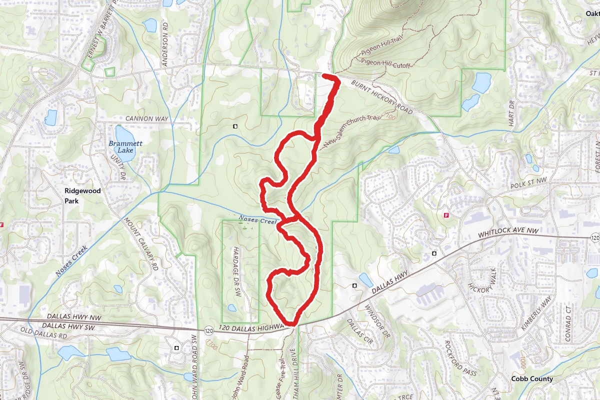 Burnt Hickory Trail