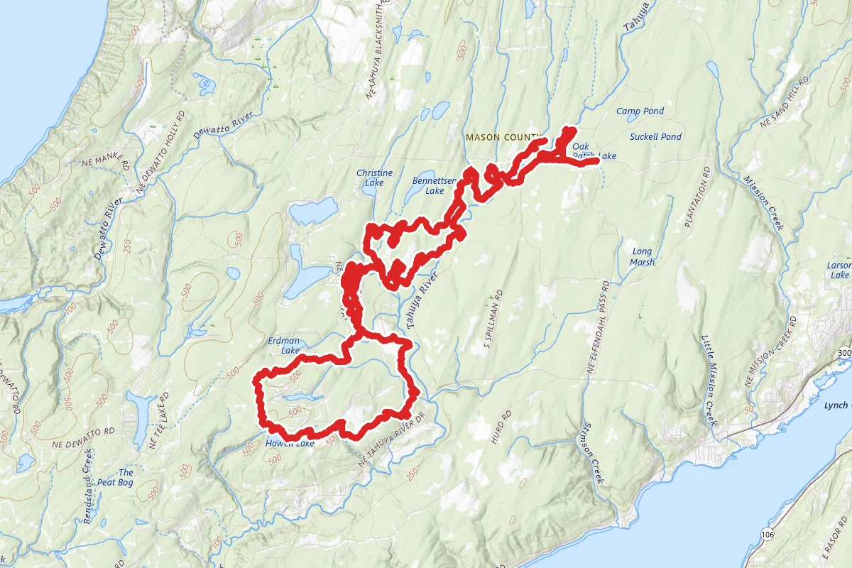 Belfair and Howell Lake OHV Loop