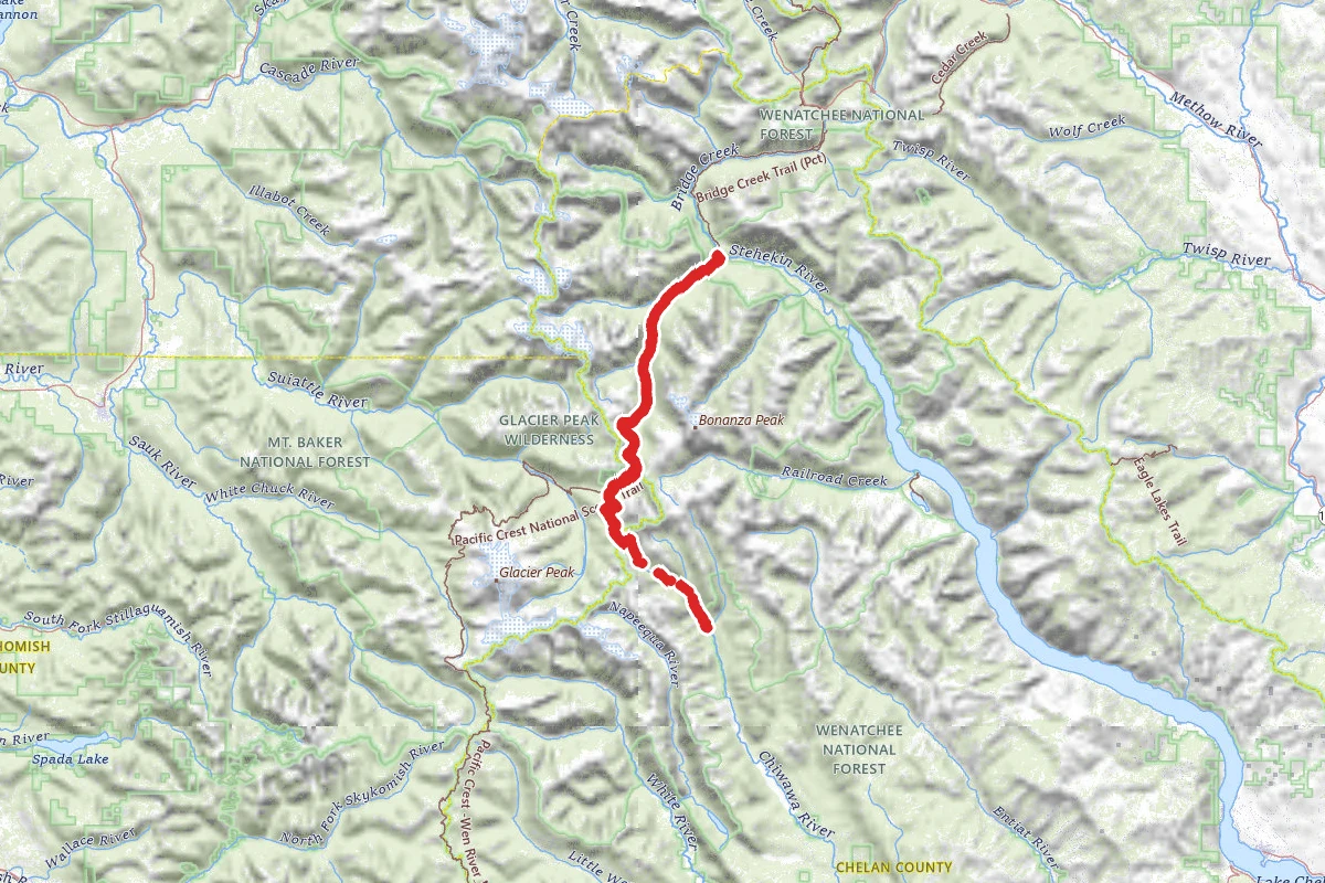 Buck Creek to High Pass