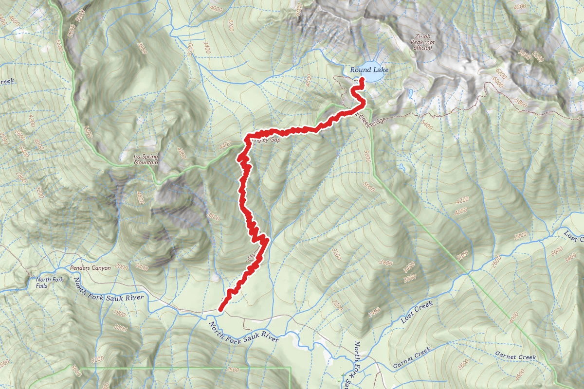 Round Lake Via Lost Creek Ridge Trail