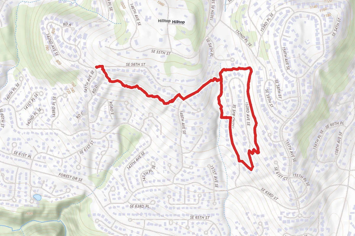 Forest Park, Saddle Back and Summit West Trail