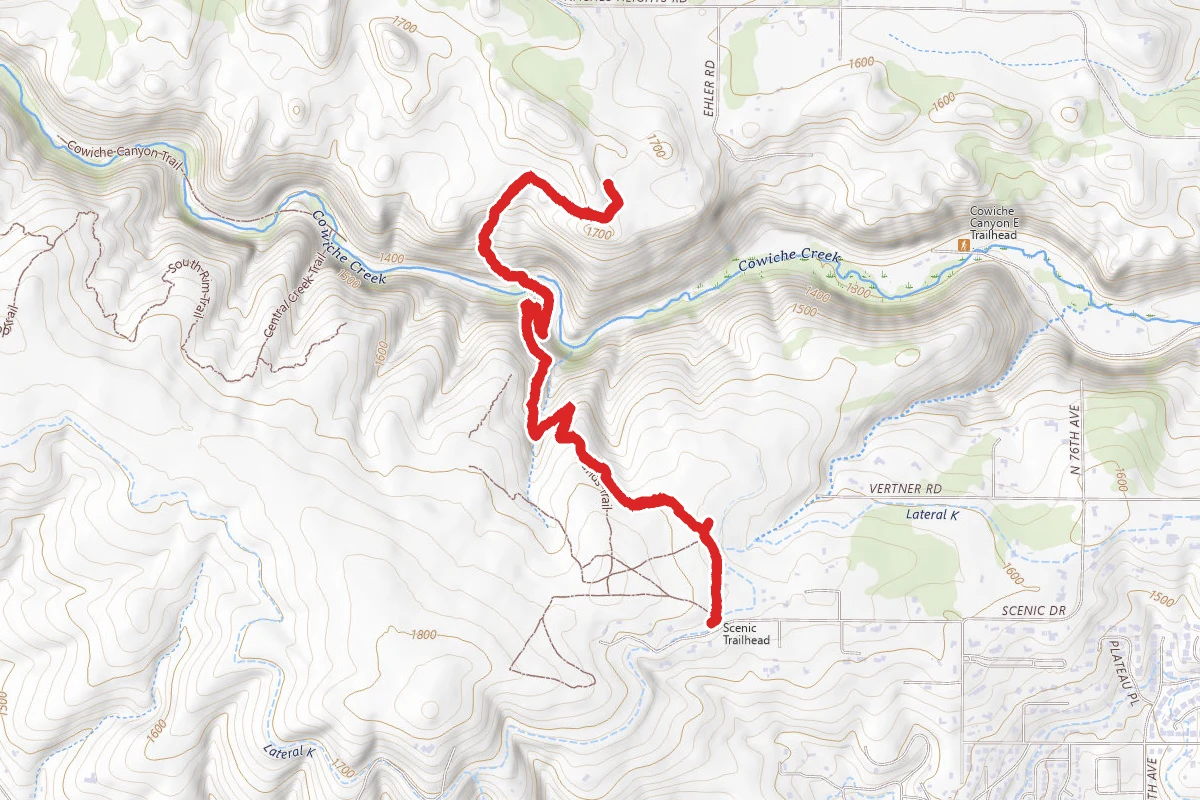 Cowiche Canyon Uplands to Wilridge Winery
