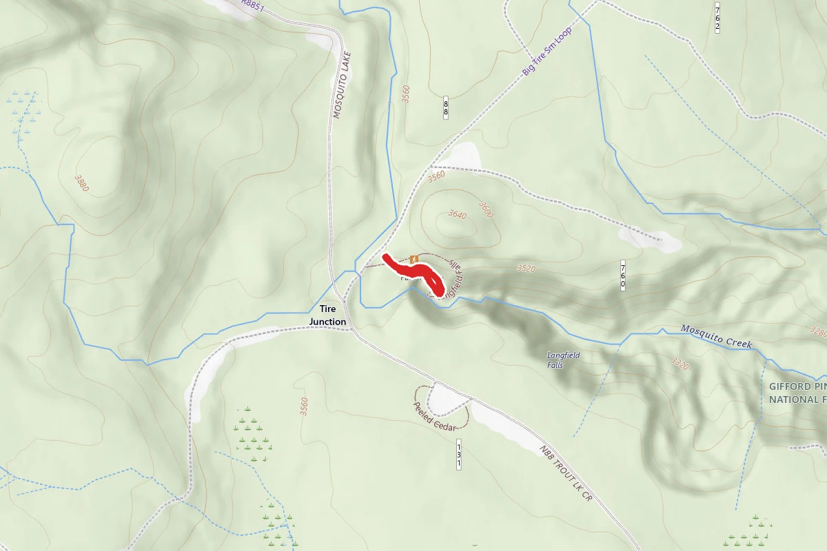 Langfield Falls Trail