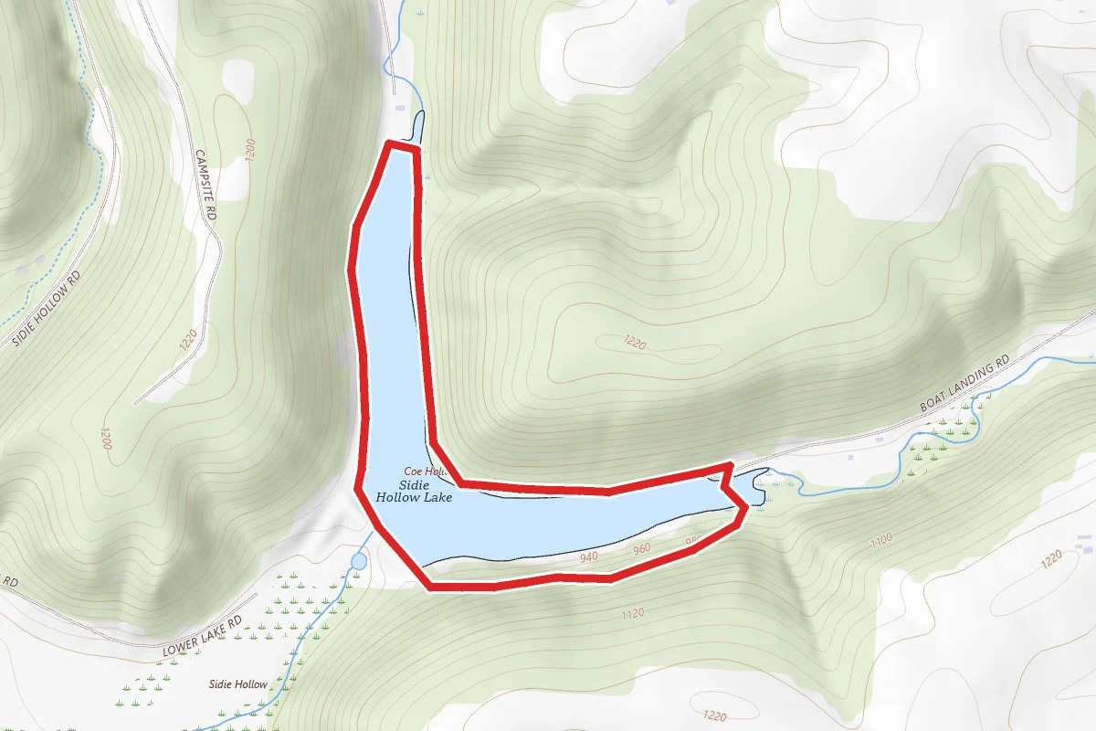 Sidie Hollow Lake Loop