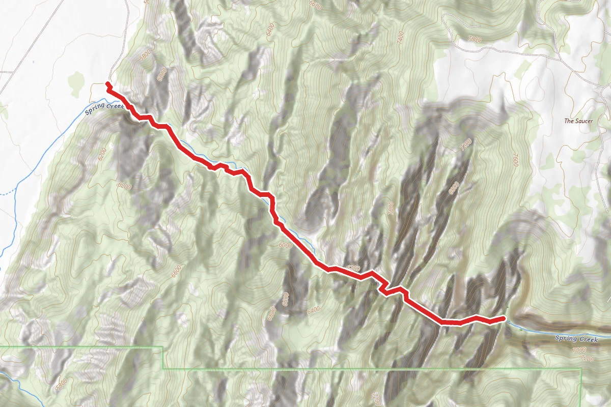 Spring Creek Canyon