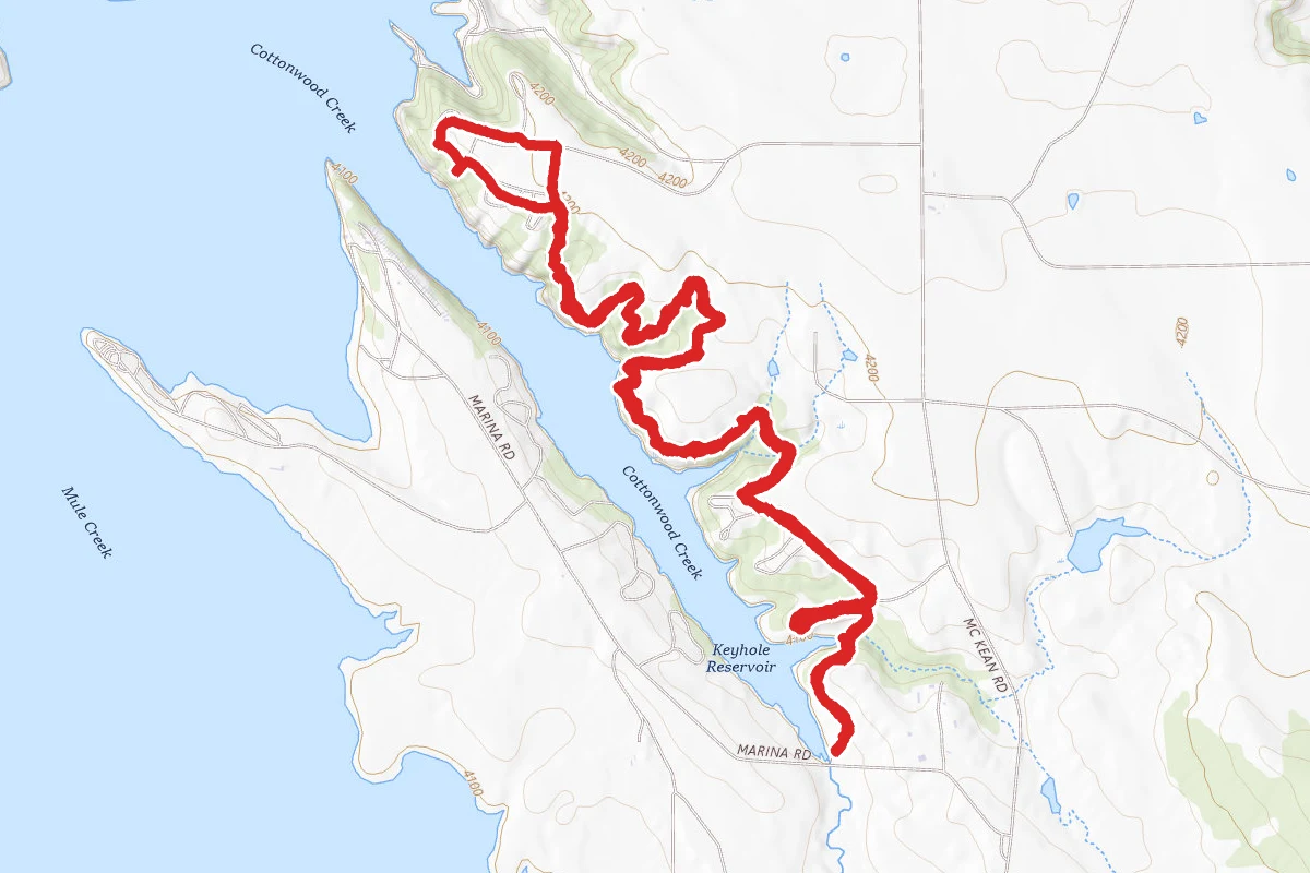 Cottonwood Bay Bike and Hike Trail