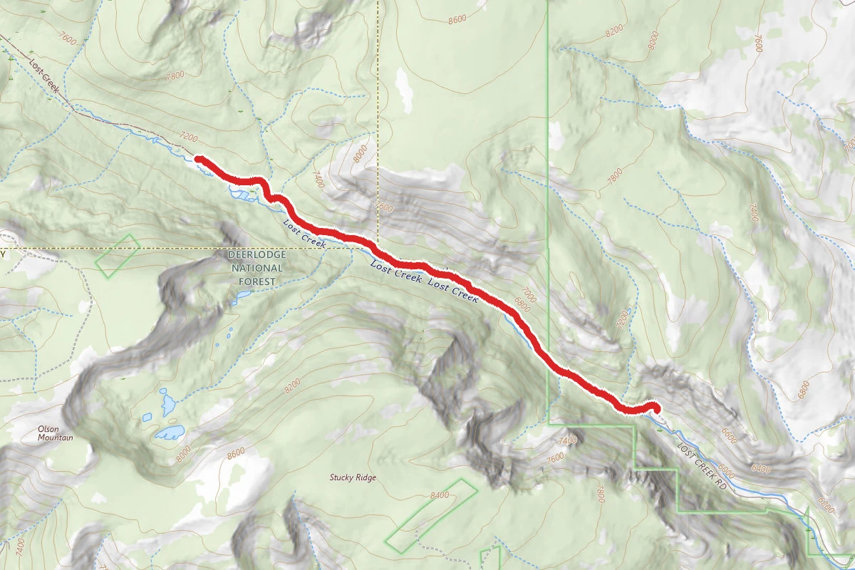 Lost Creek to Foster Creek