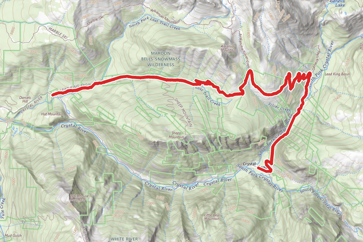 Lost Trail Road