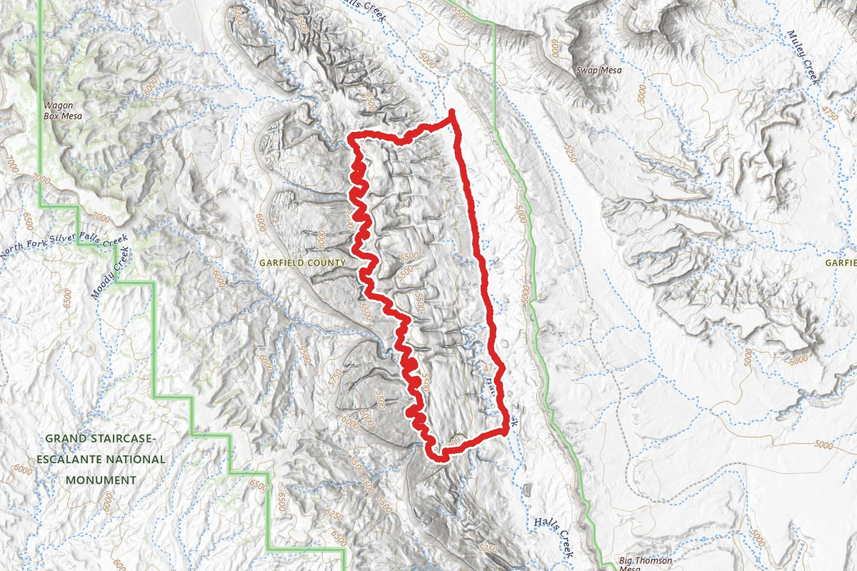 Lower Muley Twist Canyon and Grand Gulch Loop